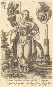 Caridad de Heinrich Aldegrever