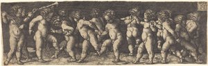 Niños bailando de Heinrich Aldegrever