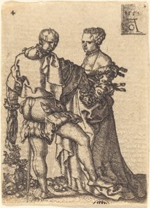 Pareja Bailando de Heinrich Aldegrever