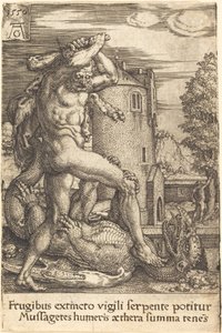 Hércules matando al dragón