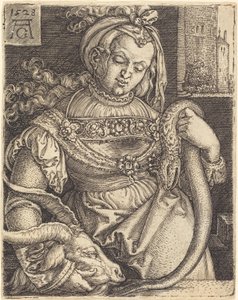 Intemperancia, 1528 de Heinrich Aldegrever