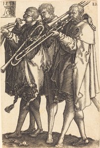 Grandes bailarines de boda de Heinrich Aldegrever