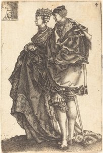 Grandes bailarines de boda de Heinrich Aldegrever