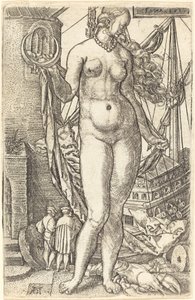 Luna de Heinrich Aldegrever