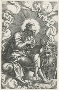 marcus Cuatro evangelistas (título de la serie) de Heinrich Aldegrever