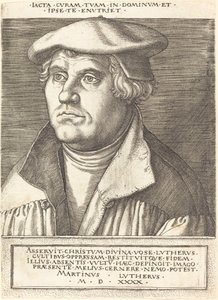 Martín Lutero de Heinrich Aldegrever
