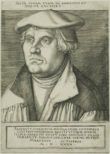 Martín Lutero de Heinrich Aldegrever