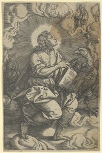 San Juan, de Los Cuatro Evangelistas de Heinrich Aldegrever