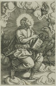 San Juan, de Los Cuatro Evangelistas de Heinrich Aldegrever