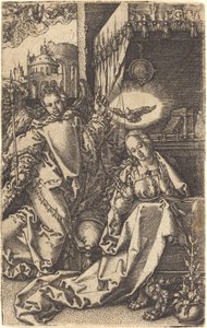 La Anunciación de Heinrich Aldegrever