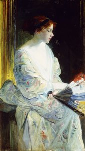 Una dama exótica, 1911 de Heinrich Augustus Schwabe