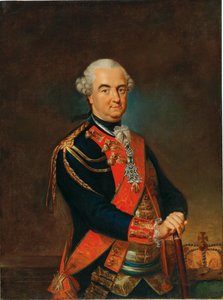 Retrato de Carlos Teodoro, Elector de Baviera, Conde Palatino del Rin, segunda mitad del siglo XVIII de Heinrich Carl Brandt