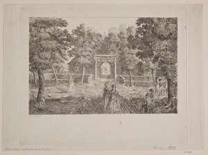 Entrada a una mansión de Heinrich Christian Schumacher