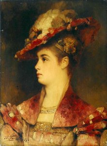 Retrato de una mujer de Heinrich Faust