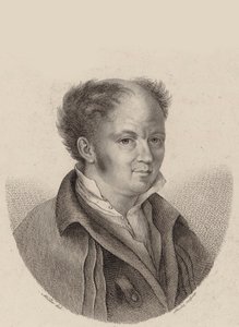 Retrato del Compositor Gottfried Weber de Heinrich Franz Schalck