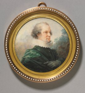 Retrato de un hombre con gorguera blanca, c. 1790