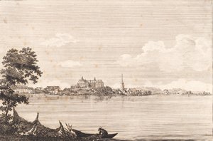 Vista de Plön por Niebel de Heinrich Grosch
