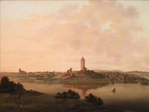 Vista de Vordingborg de Heinrich Grosch