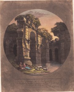Ruinas de la antigüedad. Dedicado a Kirkerup
