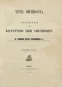 Página del título de Heinrich Gustav Reichenbach