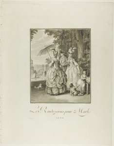 Rendezvous For Marly, de Monument du Costume Physique et Moral de la fin du Dix-huitième siècle