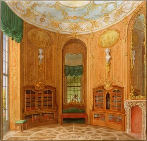 Biblioteca del Palacio Sanssouci de Heinrich Hintze