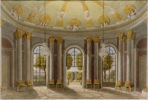 Sala de mármol del Palacio Sanssouci
