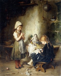 Las jóvenes costureras de Heinrich Hirt