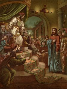 Cristo condenado por falso testimonio