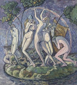 La isla de la paz, c.1918-19 de Heinrich Vogeler