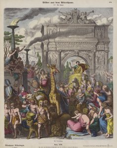 Un triunfo romano de Heinrich Leutemann