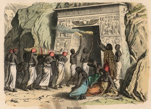 Antiguo Egipto: ceremonia funeraria ritual
