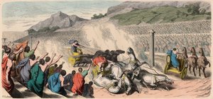 Grecia Antigua: Juegos Olímpicos - Carreras de carros de cuatro caballos en el Hipódromo