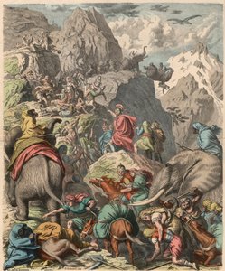 Segunda Guerra Púnica: Aníbal cruzando los Alpes, 1866