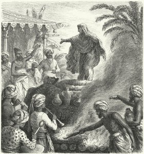 Suttee, costumbre funeraria hindú