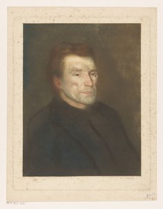 Retrato de un hombre desconocido de Heinrich M. Krabbé (signed by artist)