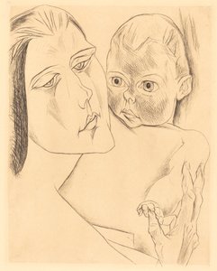 Madre e Hijo de Heinrich Nauen