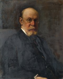 El jefe de sección Alfred Ritter von Bernd de Heinrich Rauchinger