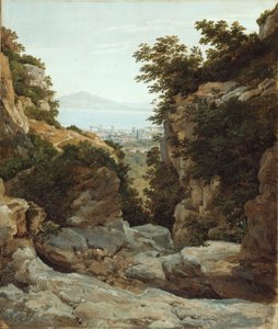 Paisaje italiano de Heinrich Reinhold
