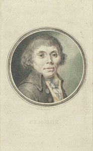 Retrato de Karl Philipp Moritz 1756-1793, 1795 de Heinrich Sintzenich