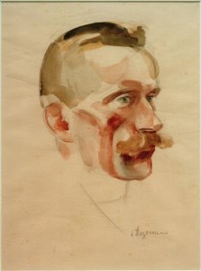 Retrato de Wilhelm Werner, alrededor de 1926