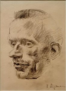 Retrato de Wilhelm Werner, alrededor de 1926