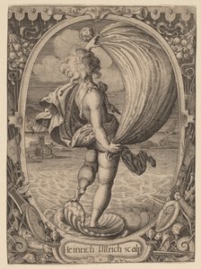 Eolo, Personificación del Viento de Heinrich Ulrich