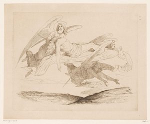 Santo llevado por los ángeles de Heinrich Vianden