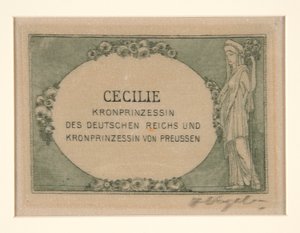ex libris de Heinrich Vogeler