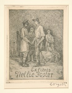 ex libris de Heinrich Vogeler