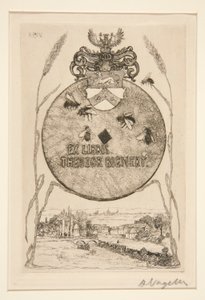 ex libris de Heinrich Vogeler