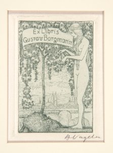 ex libris de Heinrich Vogeler