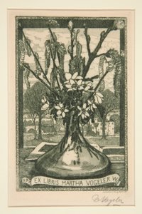 ex libris de Heinrich Vogeler