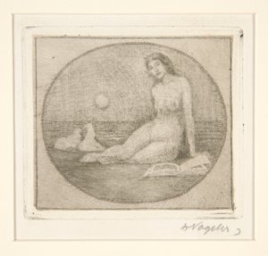 ex libris de Heinrich Vogeler